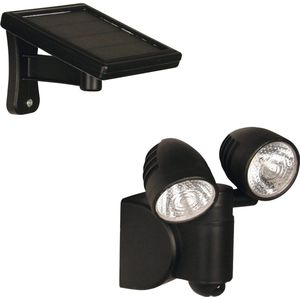 Luxform Tuinlamp Salta PIR - Slim Solar LED Zwart