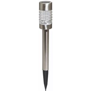 Luxform Lighting solar staande lamp Torino RVS 7,4 x 7,4 x 42,7 cm