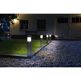 Tuinlamp Luxform Solar Hybrid Intelligent Arizona Stainless Steel 100 Lumen