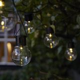 Gartenlampe Luxform Solar String Light Menorca Black