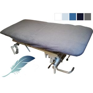 24-Bedding - Massagetafel Hoeslaken - Badstof - 70x200-210 cm - Royal Blauw