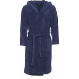 Tommy Hilfiger - 2S87905573 - Badjas - Marineblauw - Katoen - Met Capuchon