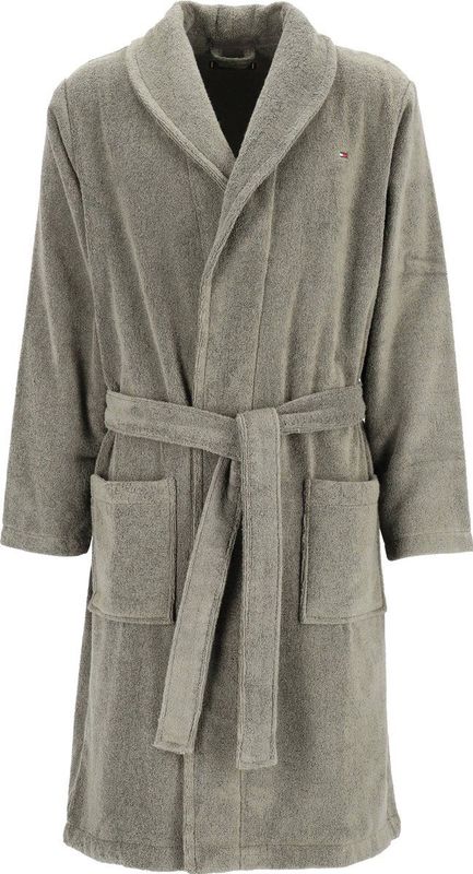 Tommy Hilfiger - Badjas - Blauw - Katoen