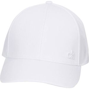 Calvin Klein Ck Baseball Cap heren Honkbalpet (1-Pack), Weiß, One Size