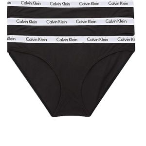 Calvin Klein - 3-pack Bikini Slips - Zwart - Katoen