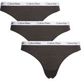 Calvin Klein Bikinibroekje voor dames (3 stuks), zwart (zwart), M