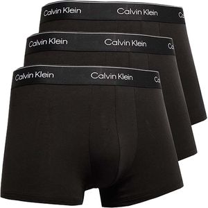 Calvin Klein Underwear Boxer »TRUNK 3 PACK«, (3 St.), in uni schwarz mit Logoschriftzug