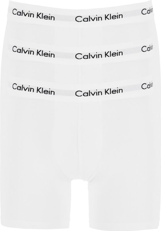 Calvin Klein Boxershorts long 3-pack wit