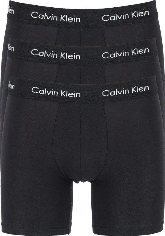 Calvin Klein - Heren Boxershorts - Zwart - Katoen - Multipack van 3