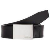 Calvin Klein Leather Plaque Riem