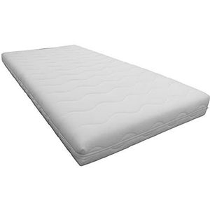 Slaaploods.nl Eagle Peuter Matras - 70x140 cm - 12 cm dik - Wit