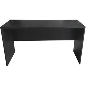 Bureau - computer meubel - 140 cm breed en 50 cm diep - zwart