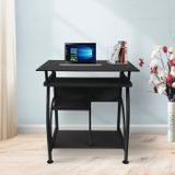 Bureau laptop computertafel - ruimtebesparend cm x cm - zwart