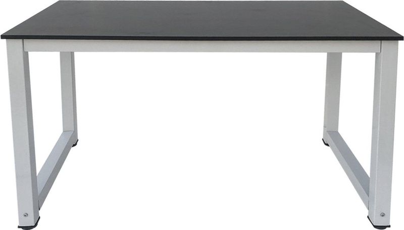 Bureau - Wit - Metalen Frame - Hout - 120 cm x 60 cm