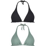 Moodies - Undies - Triangel Bikinitop - Zwart