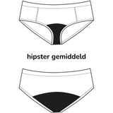 Menstruatie Onderbroek - Zwart - Bamboe - Wasbaar en Herbruikbaar