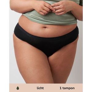 Moodies Undies menstruatieslip Light zwart
