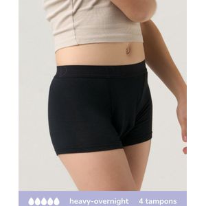 Onderbroek - Bamboe - Zwart - Heuphoog Model