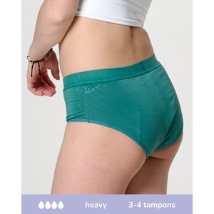 Moodies Undies Hipster Menstruatieslip Heavy Groen