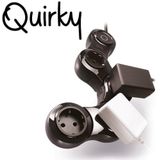 Quirky Pivot Power Stekkerdoos - Zwart