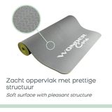 Wonder Core - Yoga Mat TPE - Grijs/Groen