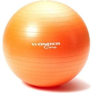 Wonder Core, Fitnessball, Yoga Bal, 65 cm, incl. Pomp, Oranje - MY:37 / Content
