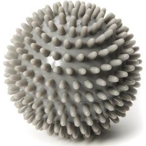 Wonder Core Spiky Massage Ball, 9 cm, Roller voor Spieren, Grijs - MY:37 / Content