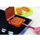 Bulbhead Red Copper Flipwich Pan Tosti-pan Tosti-ijzer - Sandwichmaker
