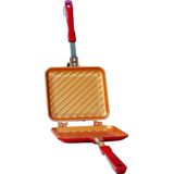 Bulbhead Red Copper Flipwich Pan Tosti-pan Tosti-ijzer - Sandwichmaker