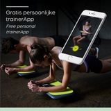 Wonder Core Genius - 10 in 1 Allround Trainingssysteem voor thuis - Full Body Fitnessapparaat - Suspension Trainers - Ab Roller Taille Twister Handknijper Weerstandsband Balance Bord Krachttraining