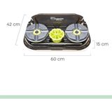Wonder Core Genius - 10 in 1 Allround Trainingssysteem voor thuis - Full Body Fitnessapparaat - Suspension Trainers - Ab Roller Taille Twister Handknijper Weerstandsband Balance Bord Krachttraining