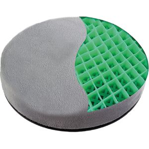 Konbanwa - Comfort 360 - Ergonomisch Gelkussen - Draaibaar - Rond