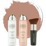 Magic Minerals - AirBrush Foundation - 3pcs - LiquidSilk Air Primer