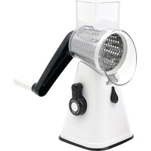Magic Super Slicer, 3-in-1 multisnijder voor raspen, snijden en versnipperen � mandoline, multi-cutter