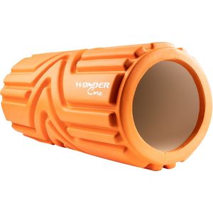 Wonder Core, Hollow Yoga Roller - 32cm - Oranje - yoga roller - massageroller - foamroller - triggerpoint roller