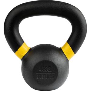 Wonder Core, Power Coating Kettlebell - 4kg, krachttraining, conditietraining, kettlebells, gewichten