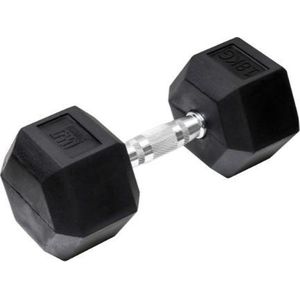 Orange Gym, Hex Dumbbell – 18KG – hexagon dumbbells – neoprene dumbbell