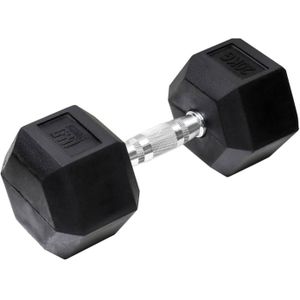 Orange Gym, Hex Dumbbell – 20KG – hexagon dumbbells – neoprene dumbbell