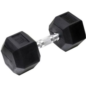Orange Gym, Hex Dumbbell – 22.5KG – hexagon dumbbells – neoprene dumbbell