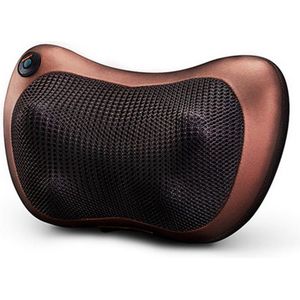 Orange Care, Massage Pillow – Shiatsu massagekussen – infrarood verwarmingsfunctie – voor thuis en auto, massage apparaat