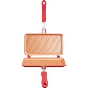 Sandwichmaker Red Copper Flipwich DUO Rot