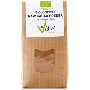 Vitiv - Cacao Poeder Bio - 100% Biologische Cacao Bonen