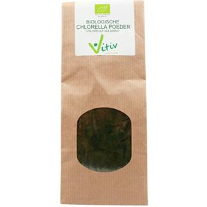 Vitiv - Chlorella Poeder - Groen - 100% Biologisch