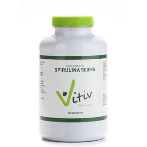 Vitiv Spirulina 500 mg bio  250 tabletten
