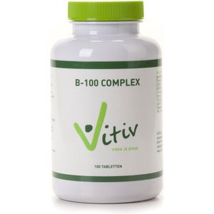 Vitiv Vitamine B 100 complex  100 tabletten