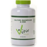 Vitiv Calcium magnesium & zink 180 tabletten
