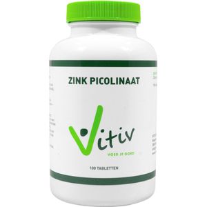 Vitiv Zink picolinaat 50mg (100tb)