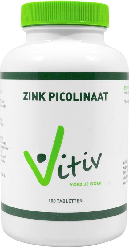 Vitiv Zink picolinaat 50mg (100tb)