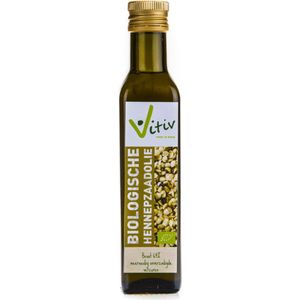 Vitiv - Hennepzaadolie - 250 ml - Biologisch