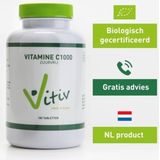 Vitiv Vitamine C1000 zuurvrij (100tb)